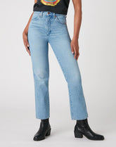 SPODNIE DAMSKIE WRANGLER WILD WEST OCEAN BREEZE W2H2MC258 112128616